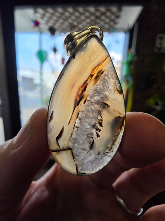 Montana Agate Pendant