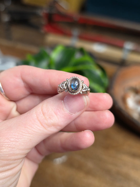 Labradorite Ring Size 7