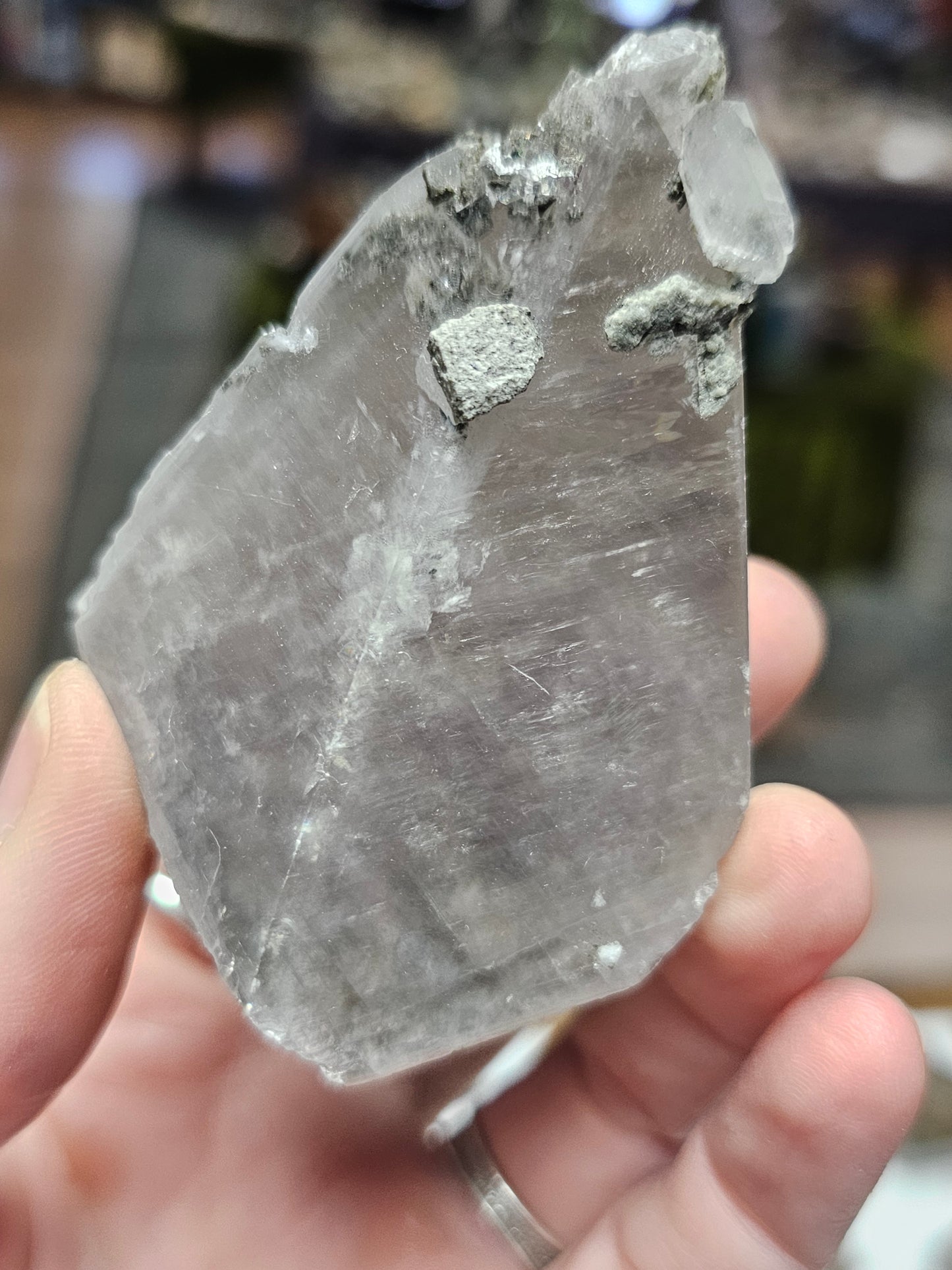 Lilac Calcite