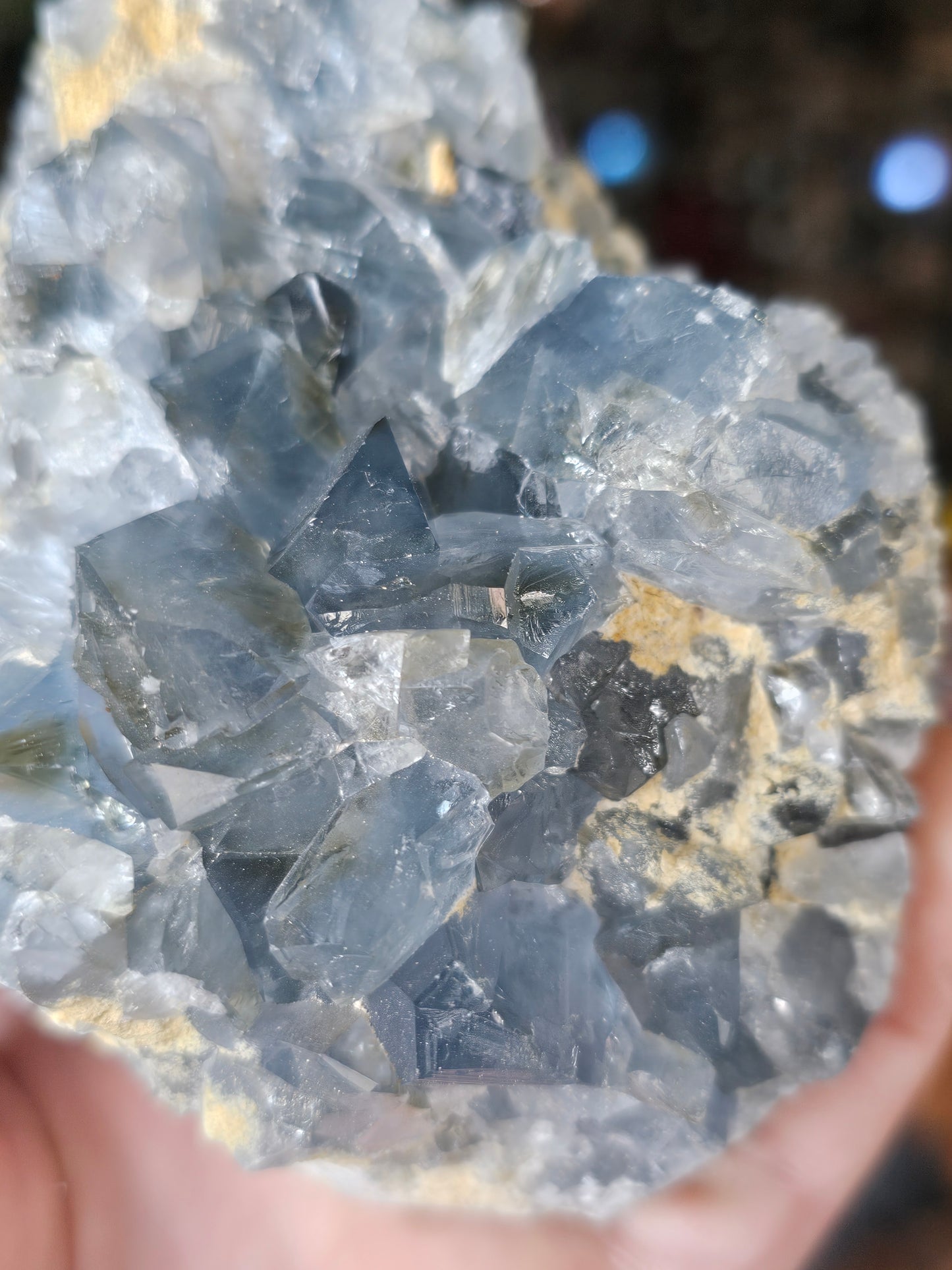 Celestite Cluster