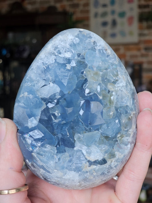 Celestite Egg