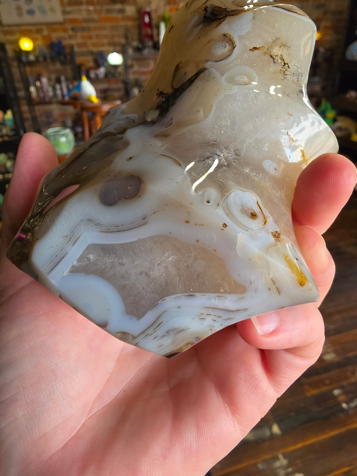 Dendritic Agate Flame