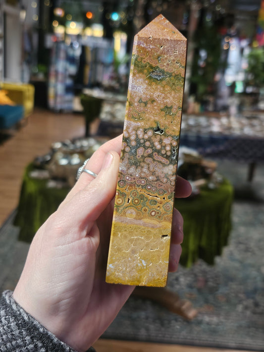 Orbicular Jasper Tower