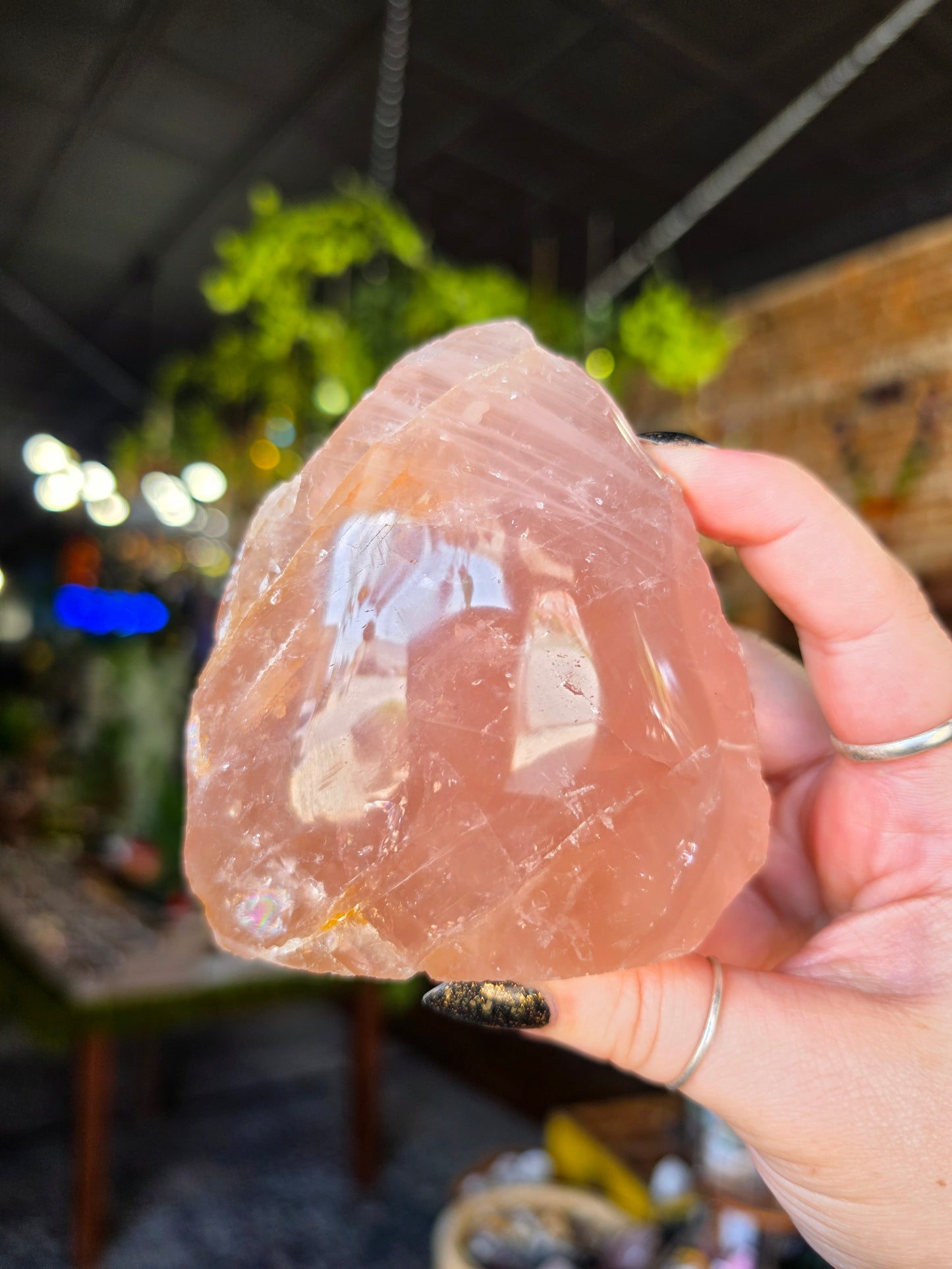 Rose Quartz Free Form