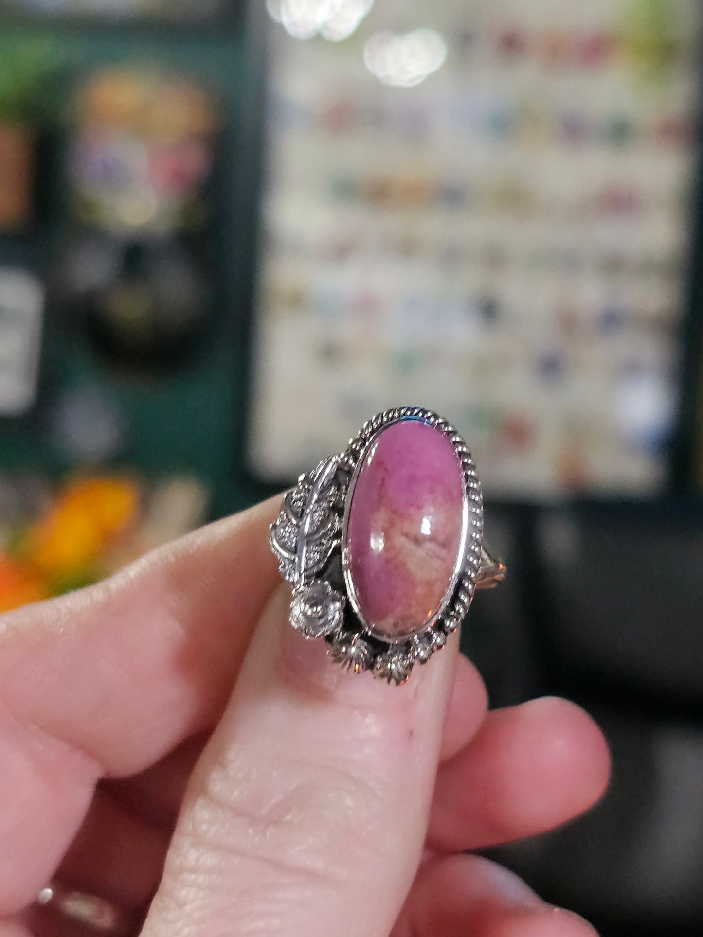 Size 9 Cobalto Calcite Ring