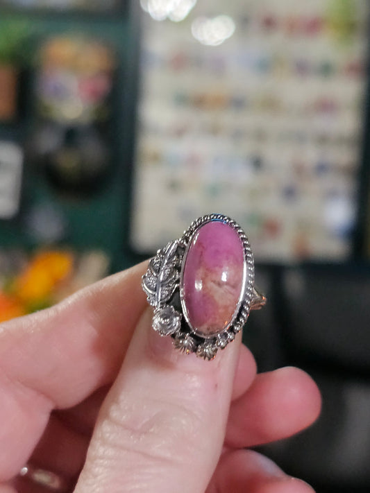 Size 9 Cobalto Calcite Ring