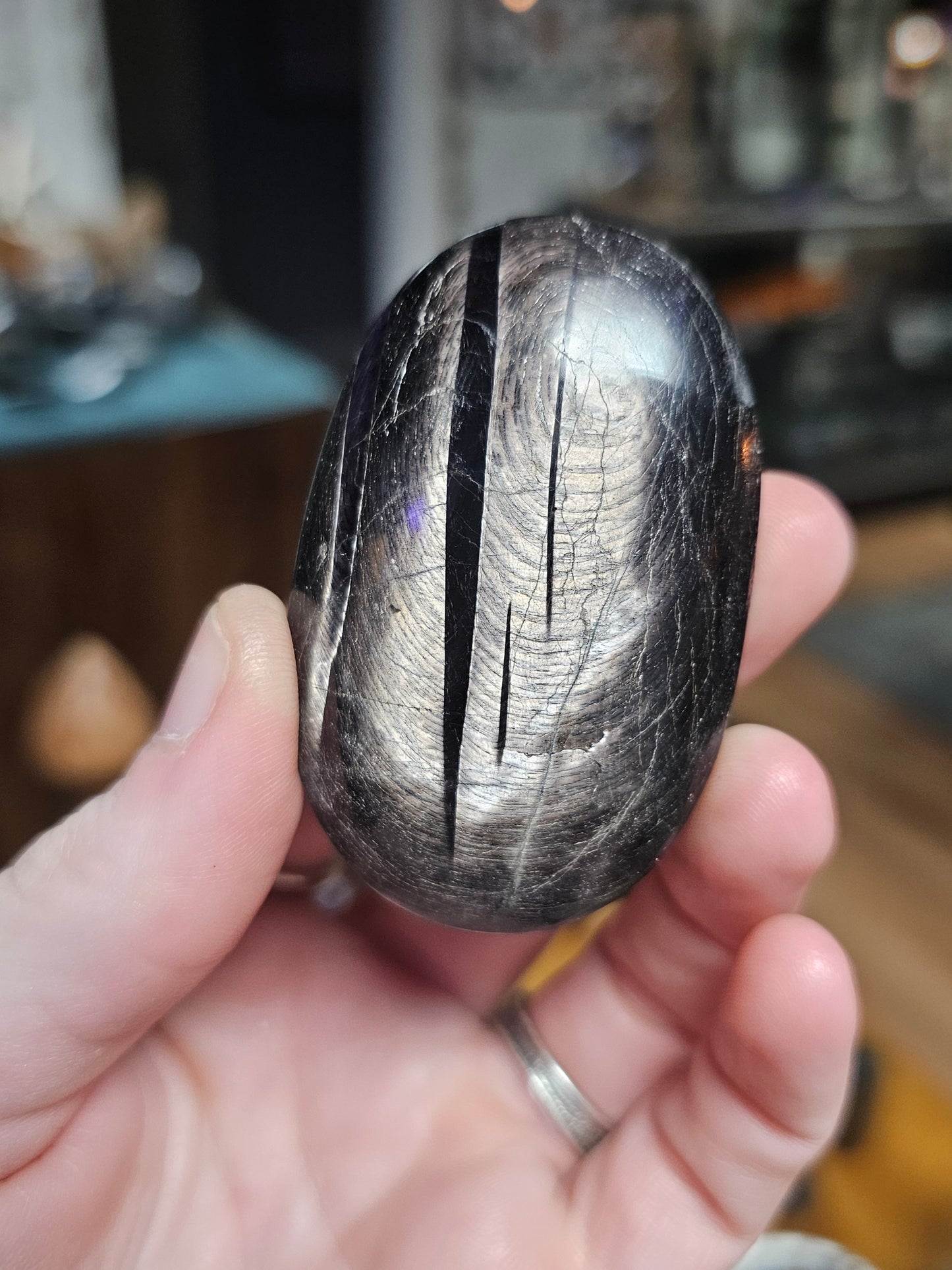 Hypersthene Palmstone