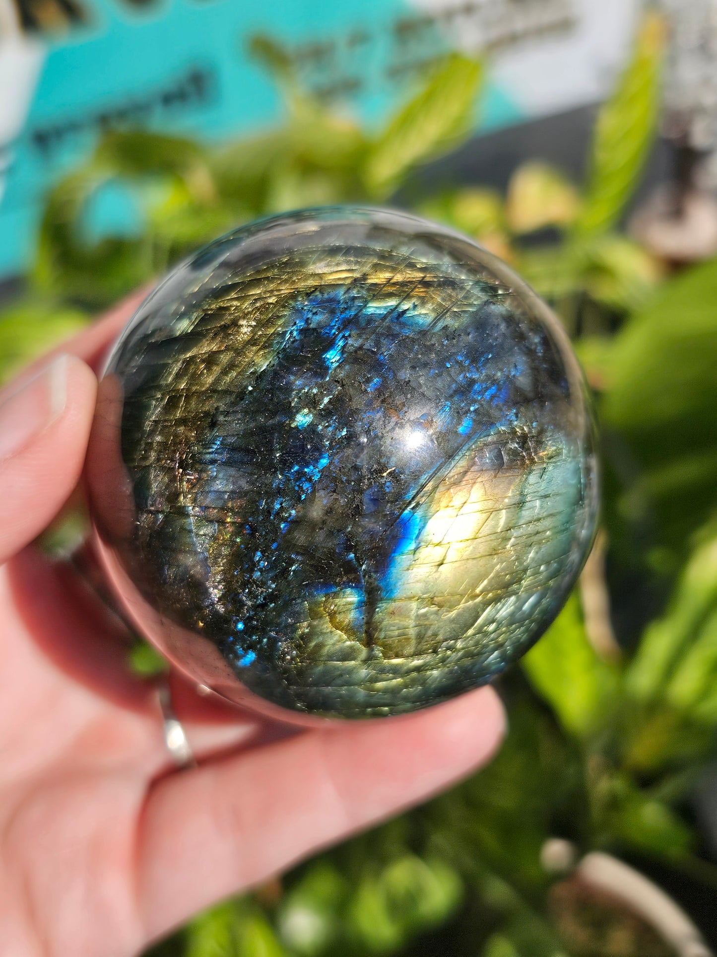 Labradorite Sphere