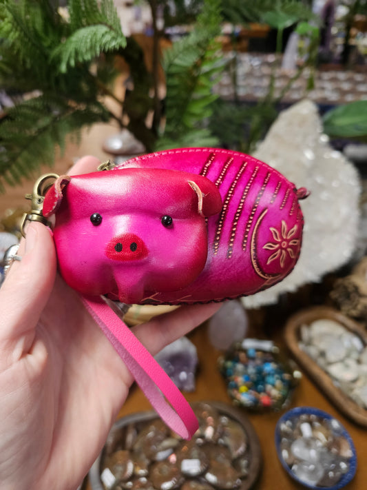 Pig coin purse