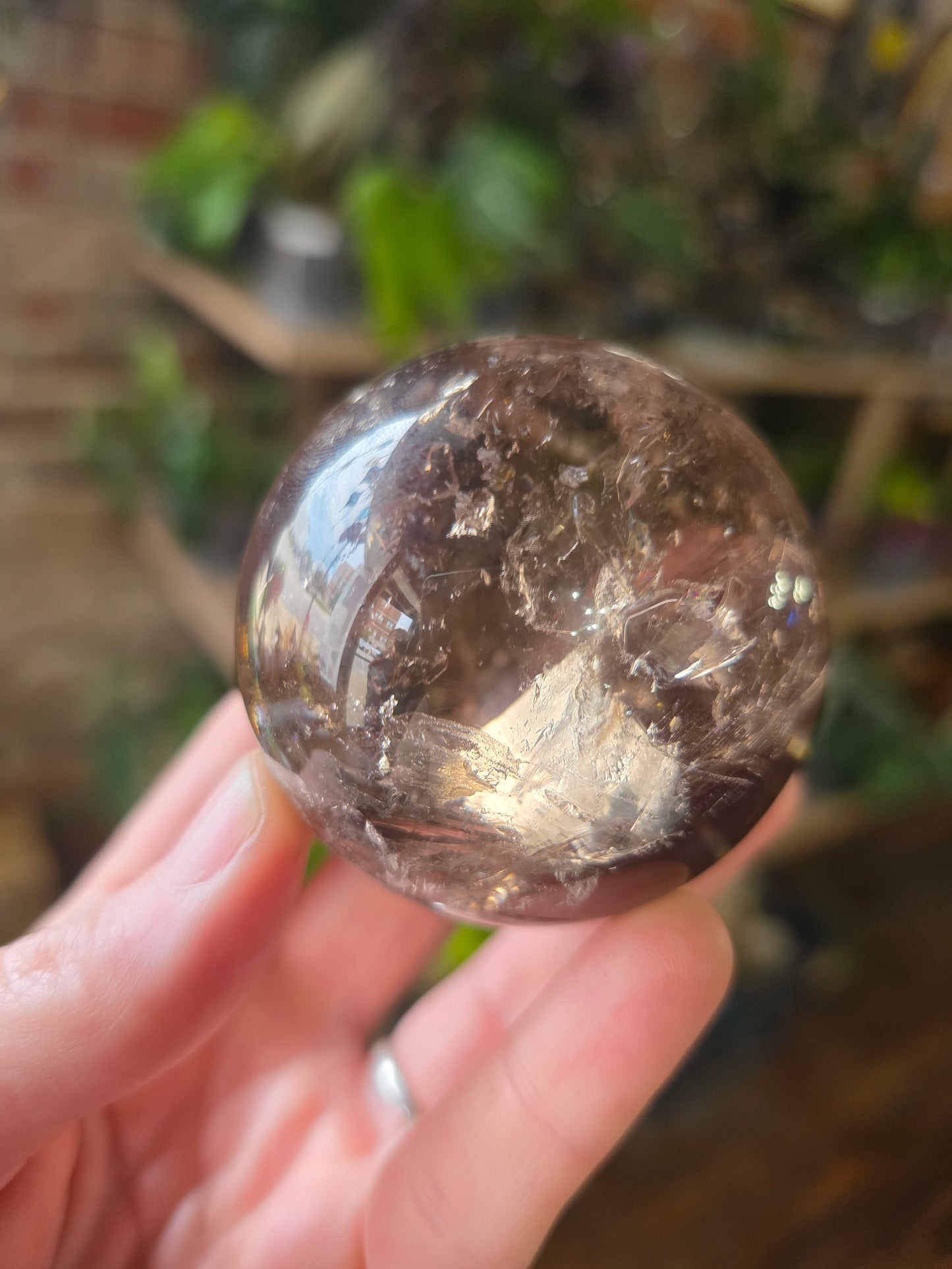 Smoky Quartz Sphere