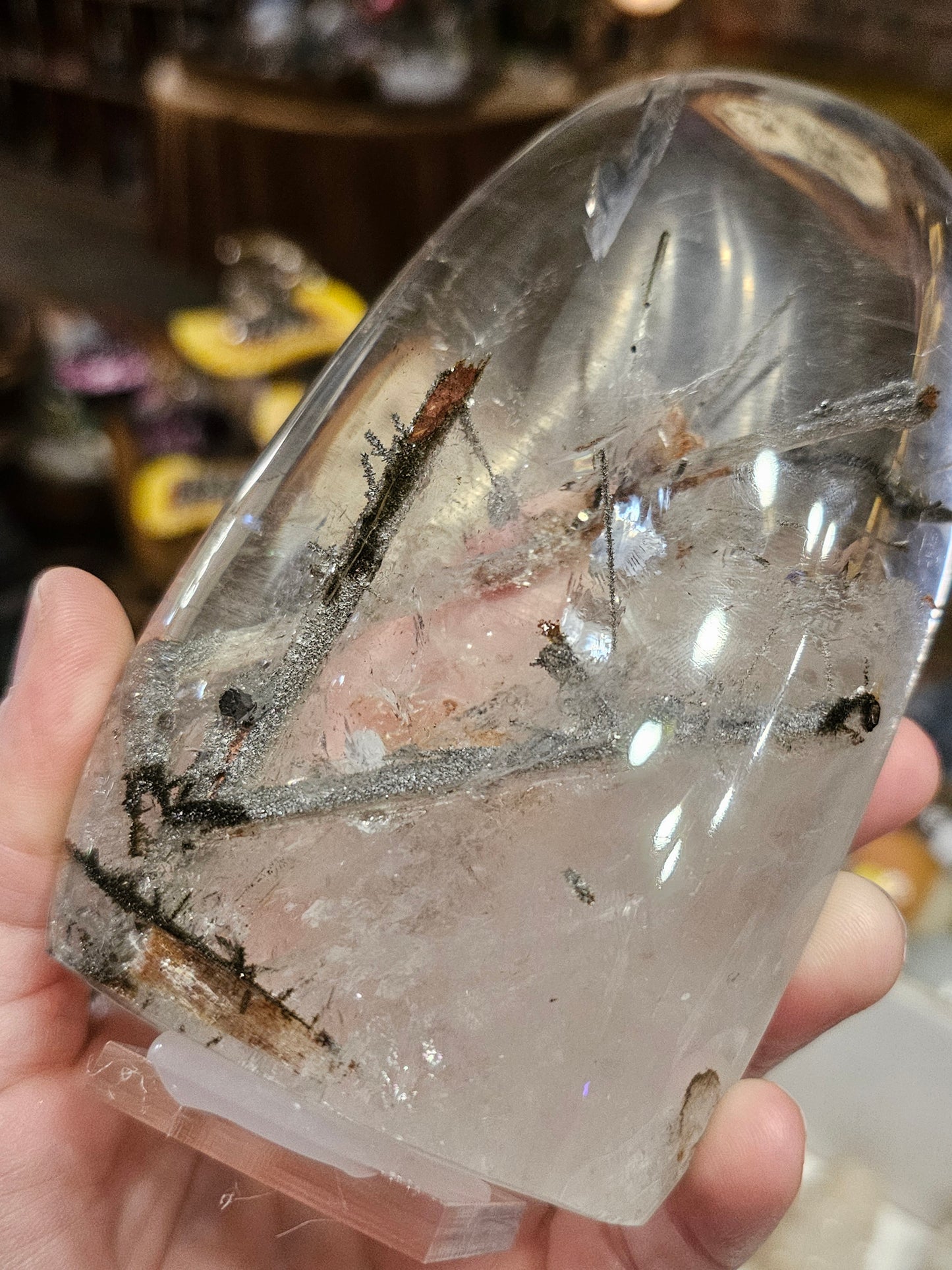 Included Quartz Freeform