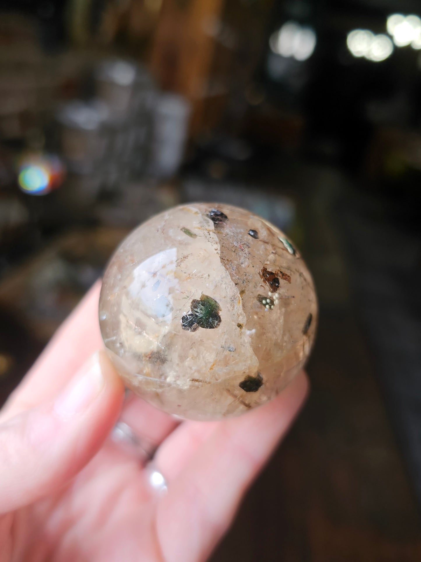 Included Quartz Sphere