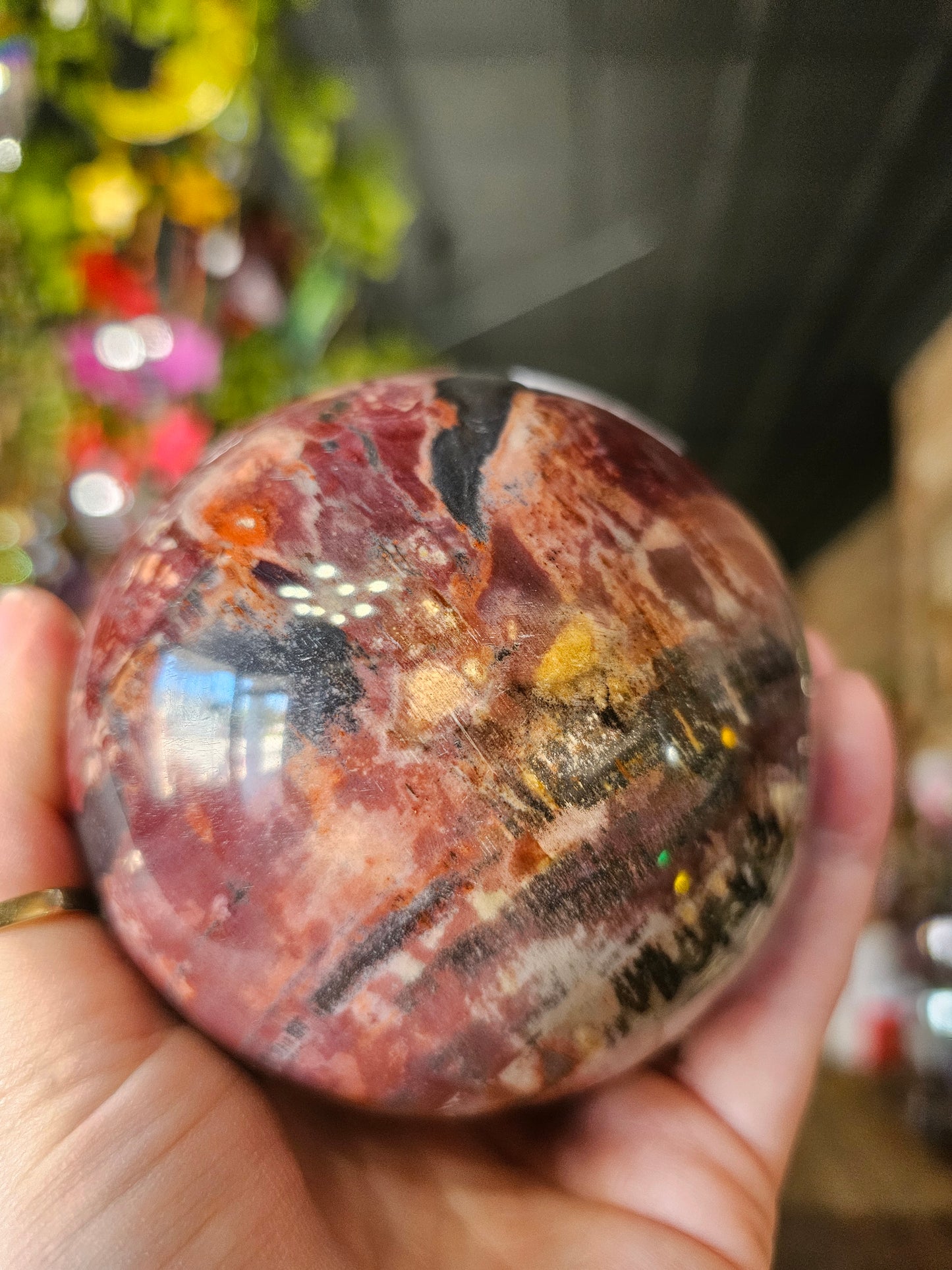 Pwteified Wood Sphere