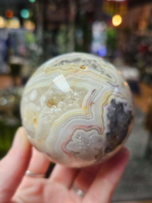 Lace Agate Sphere