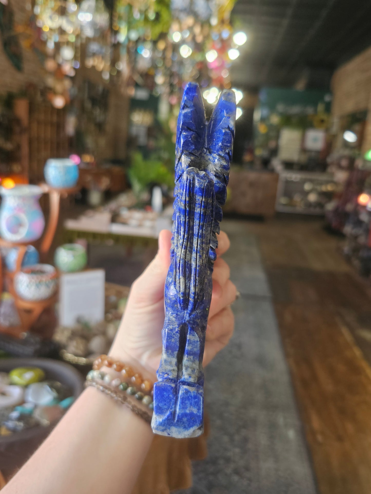 Lapis Lazuli Pegasus Carving