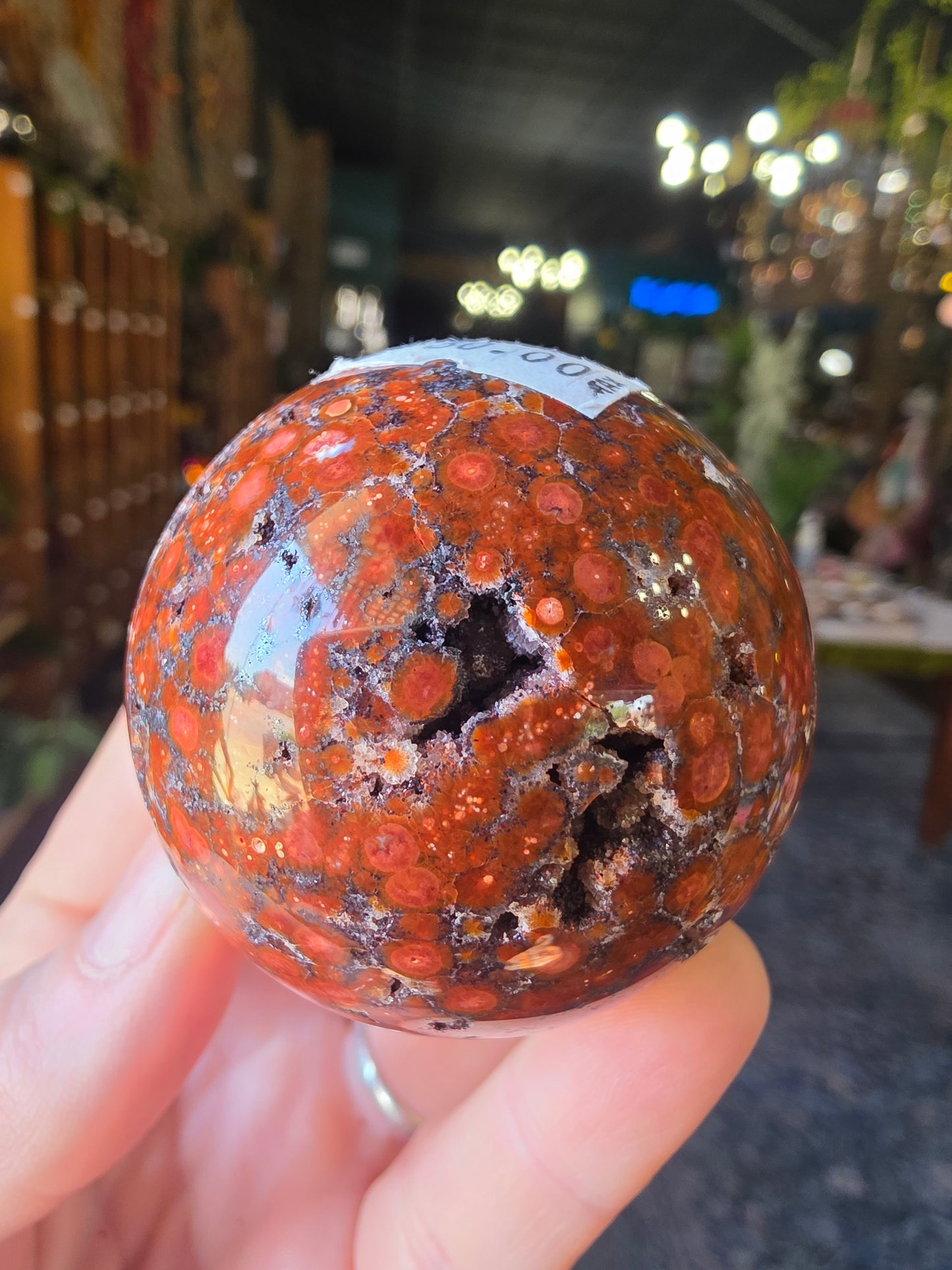Poppy Jasper Sphere