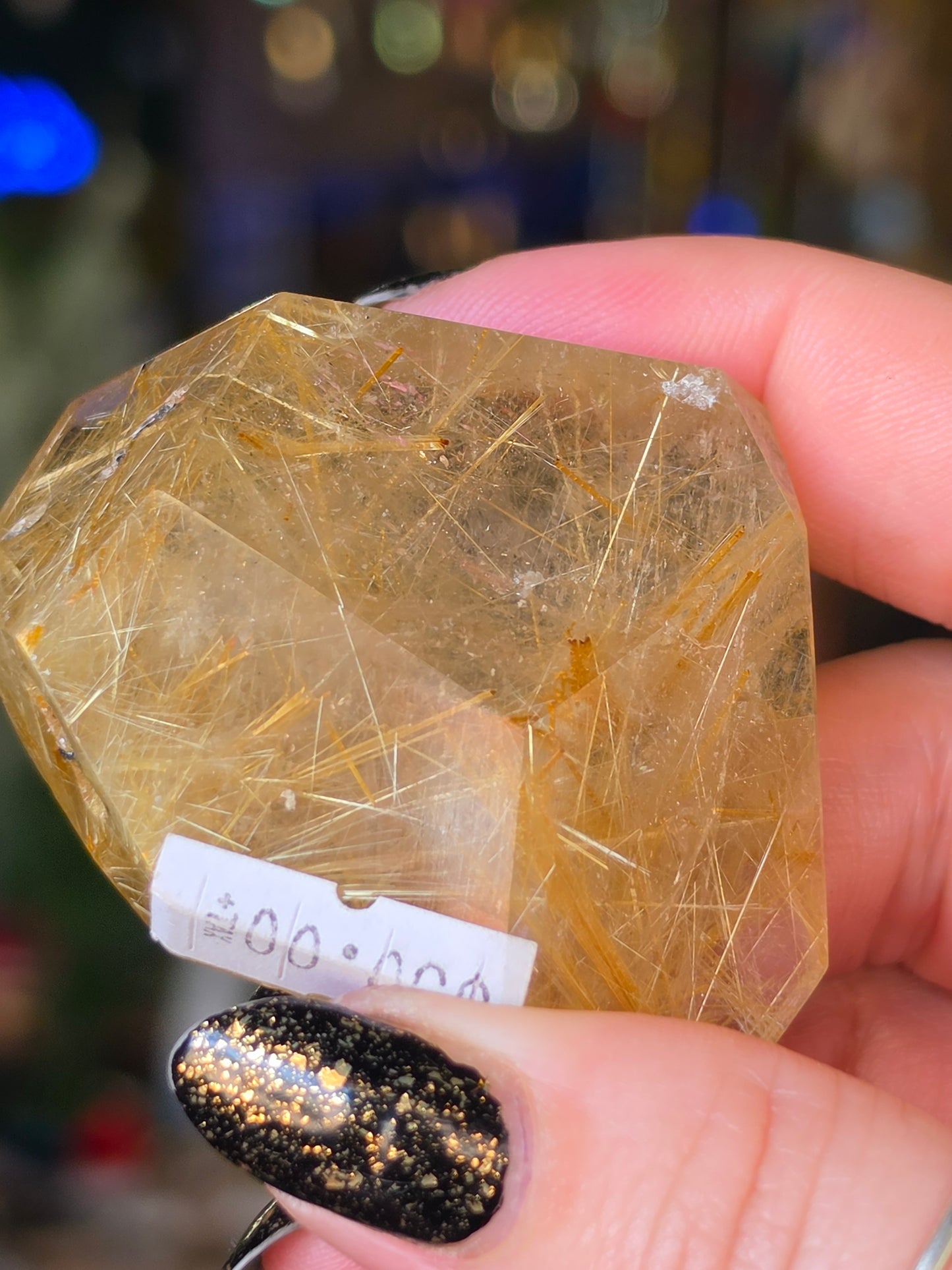 Golden Rutilated Quartz Free Form
