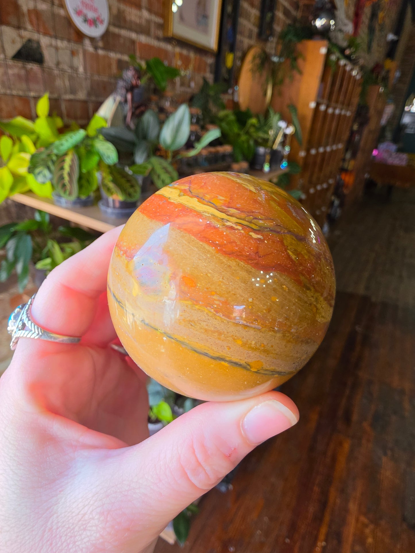 Fancy Jasper Sphere