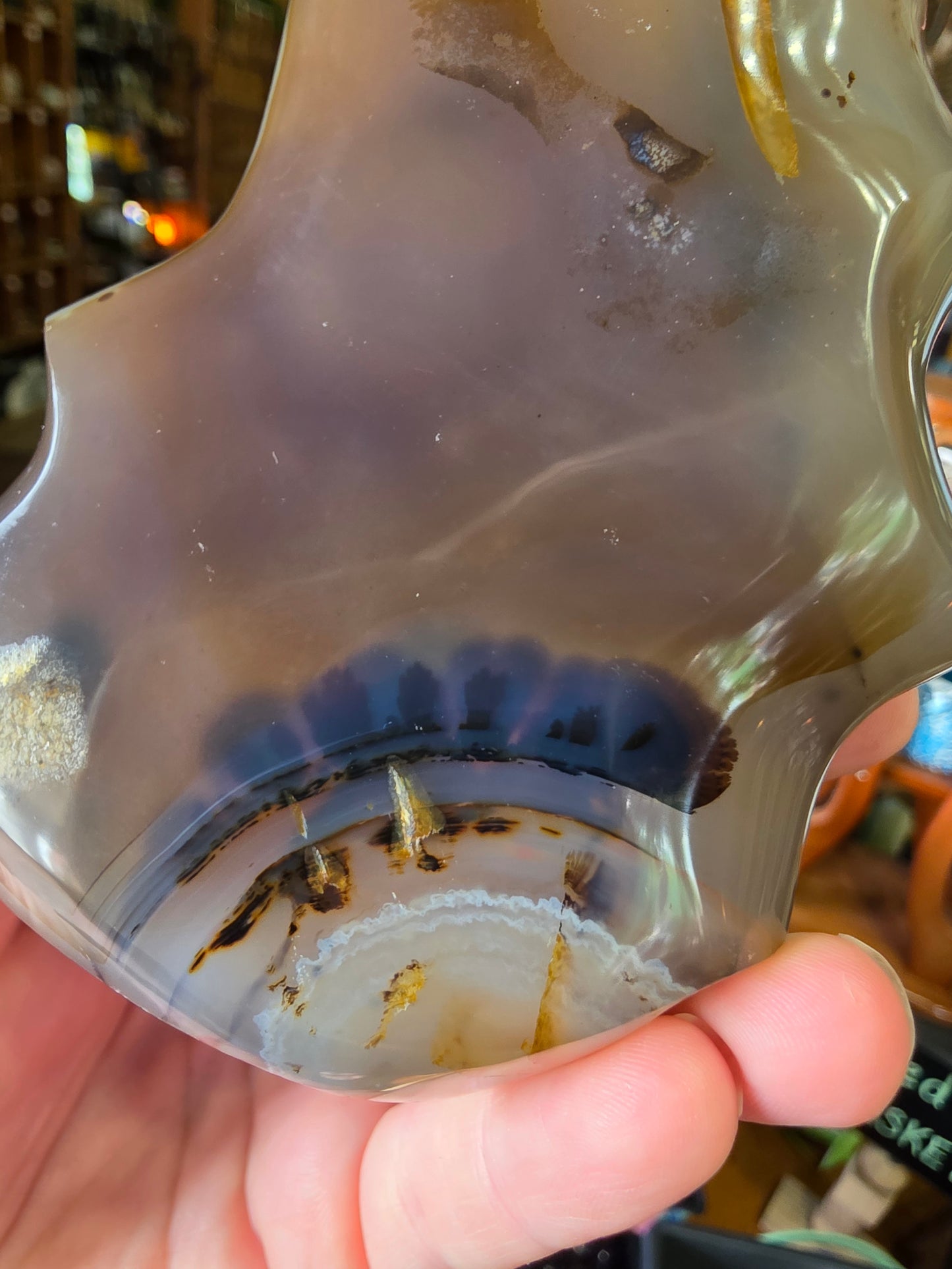 Dendritic Agate Flame