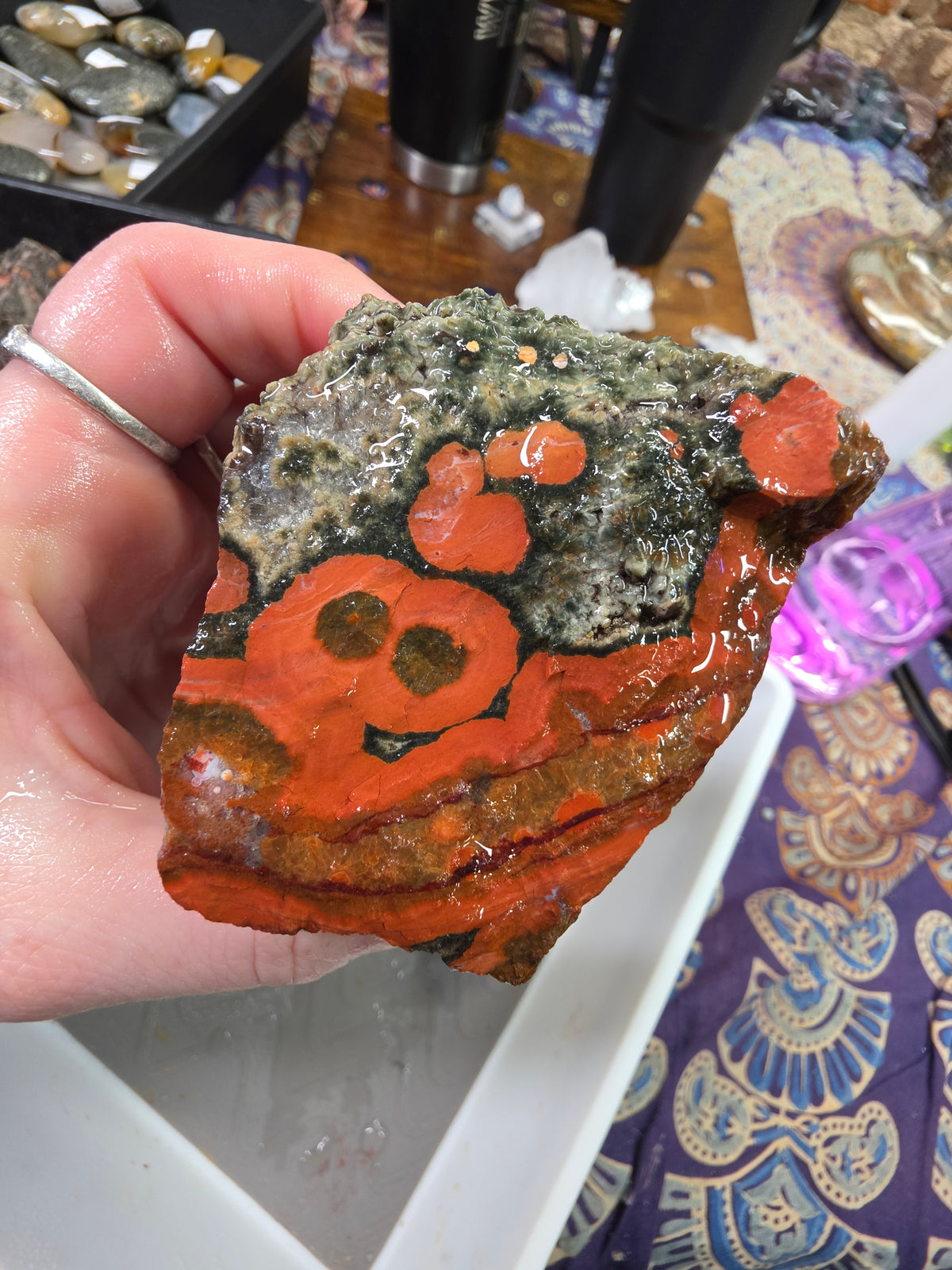 Orbicular Jasper Rough