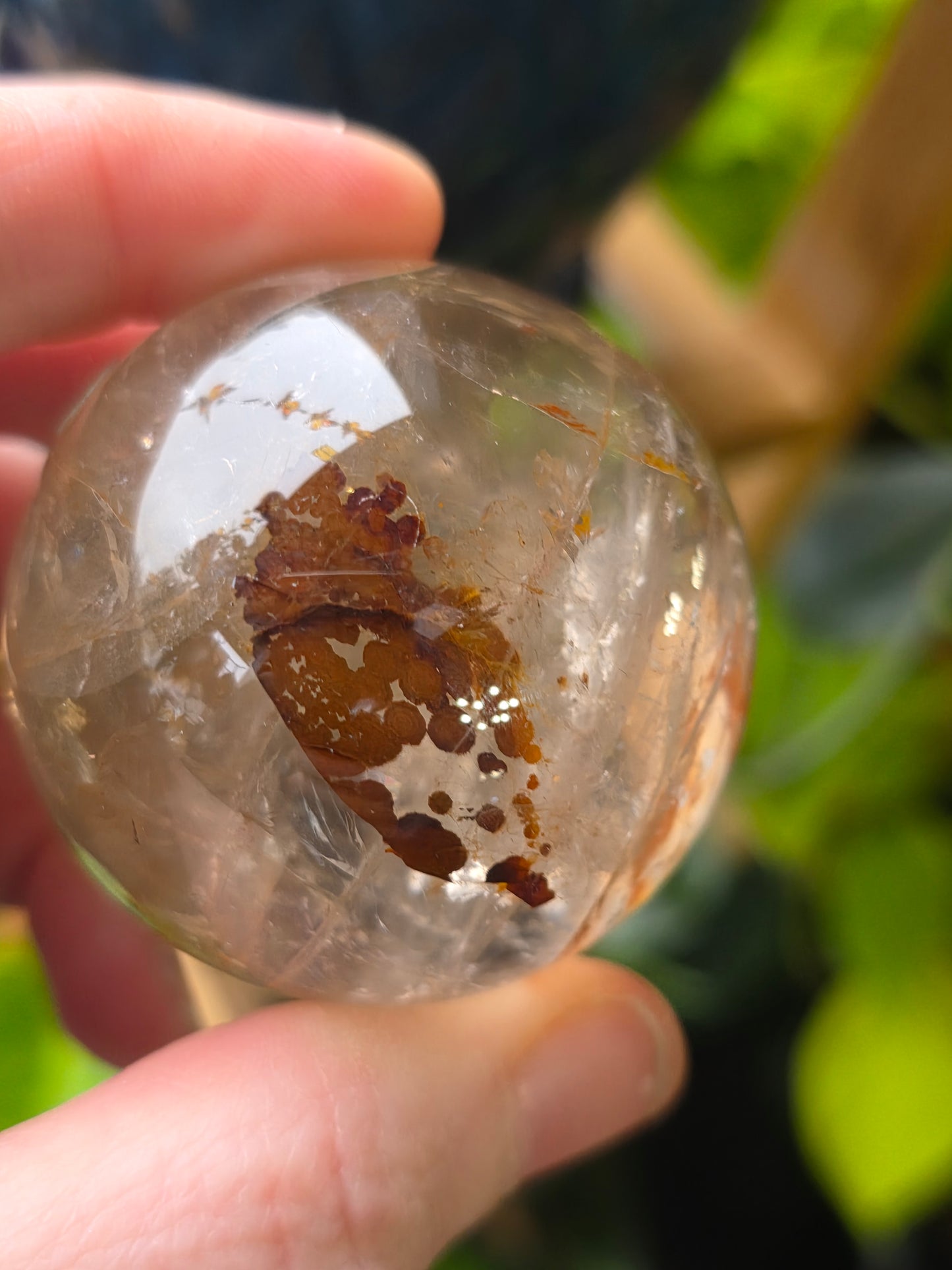 Included Quartz Sphere
