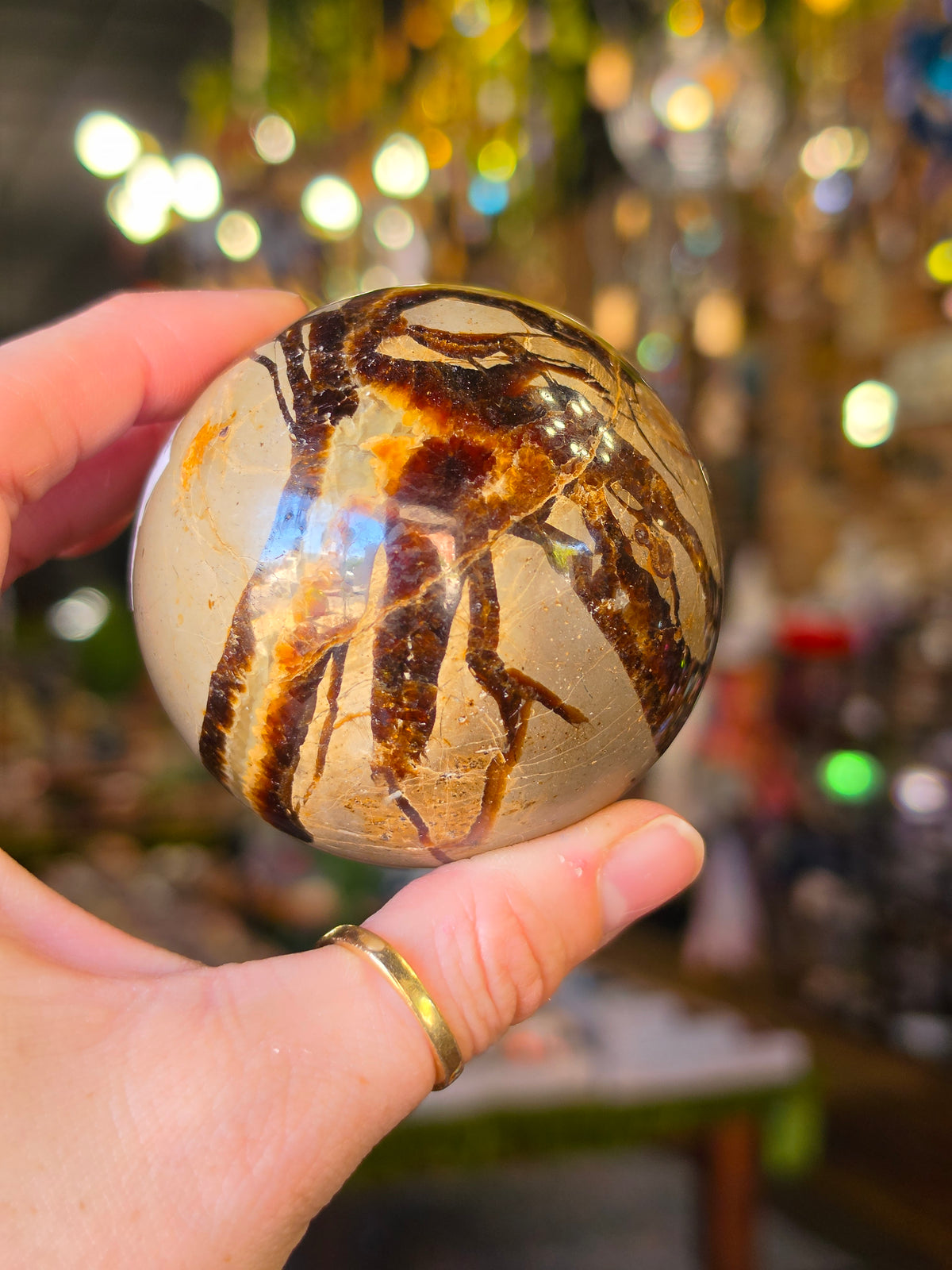 Septarian Nodule Sphere