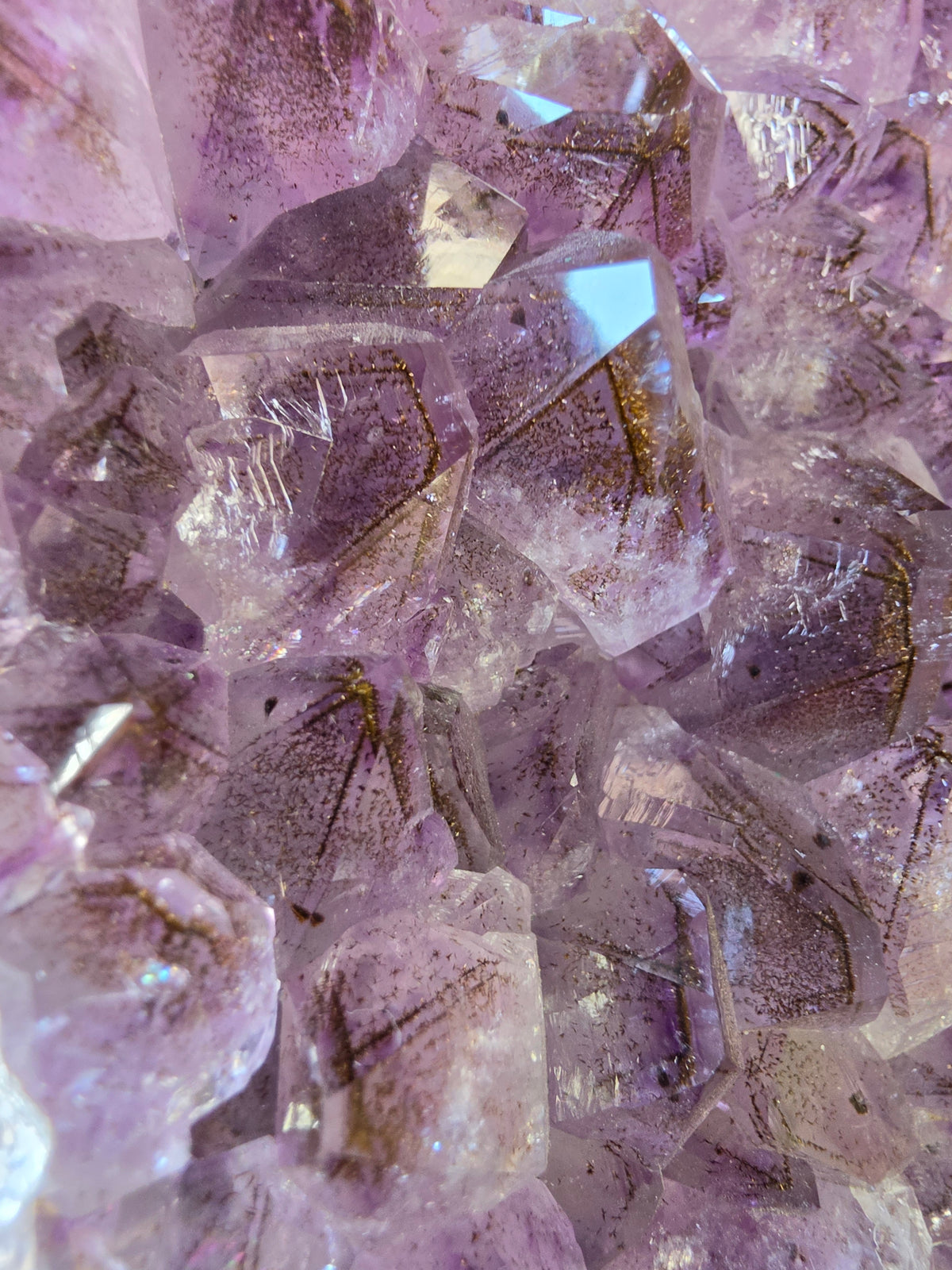 Included Amethyst Cluster