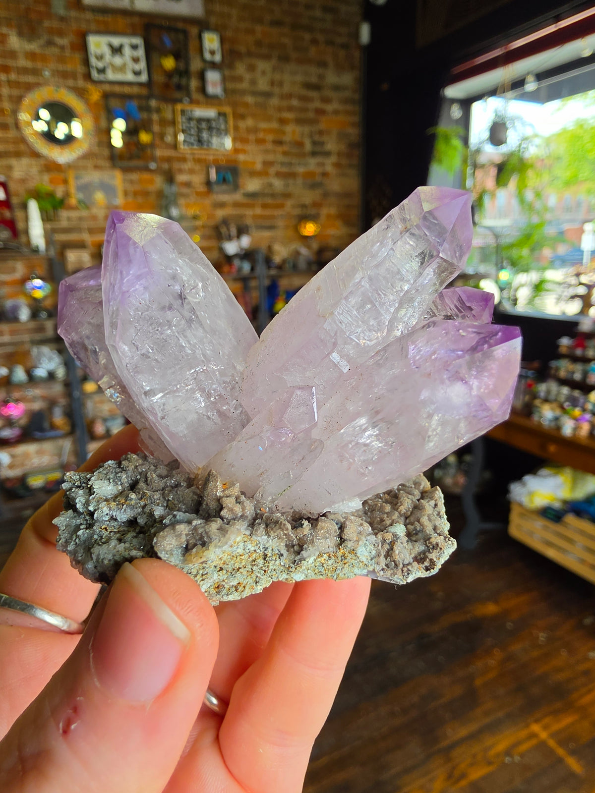 Vera Cruz Amethyst on Dolomite