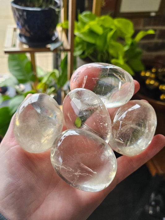 Medium to Large Optical Calcite palmstones