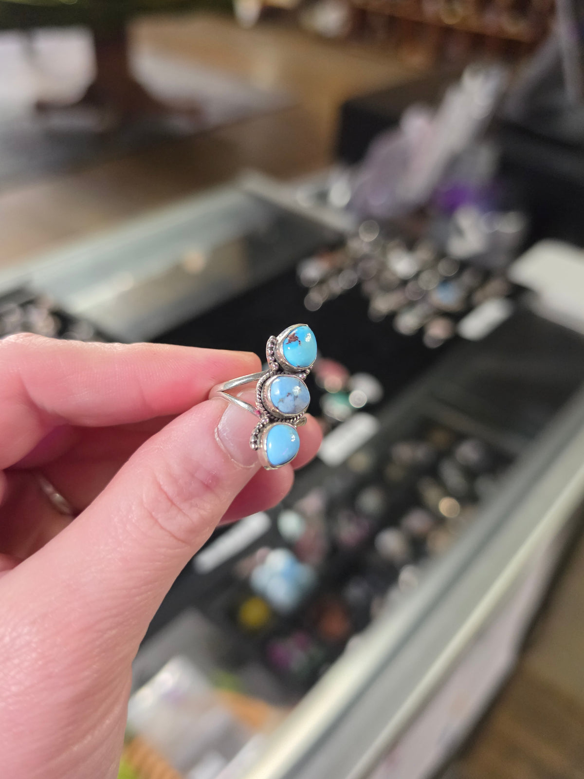 Golden Hills Turquoise Size 7