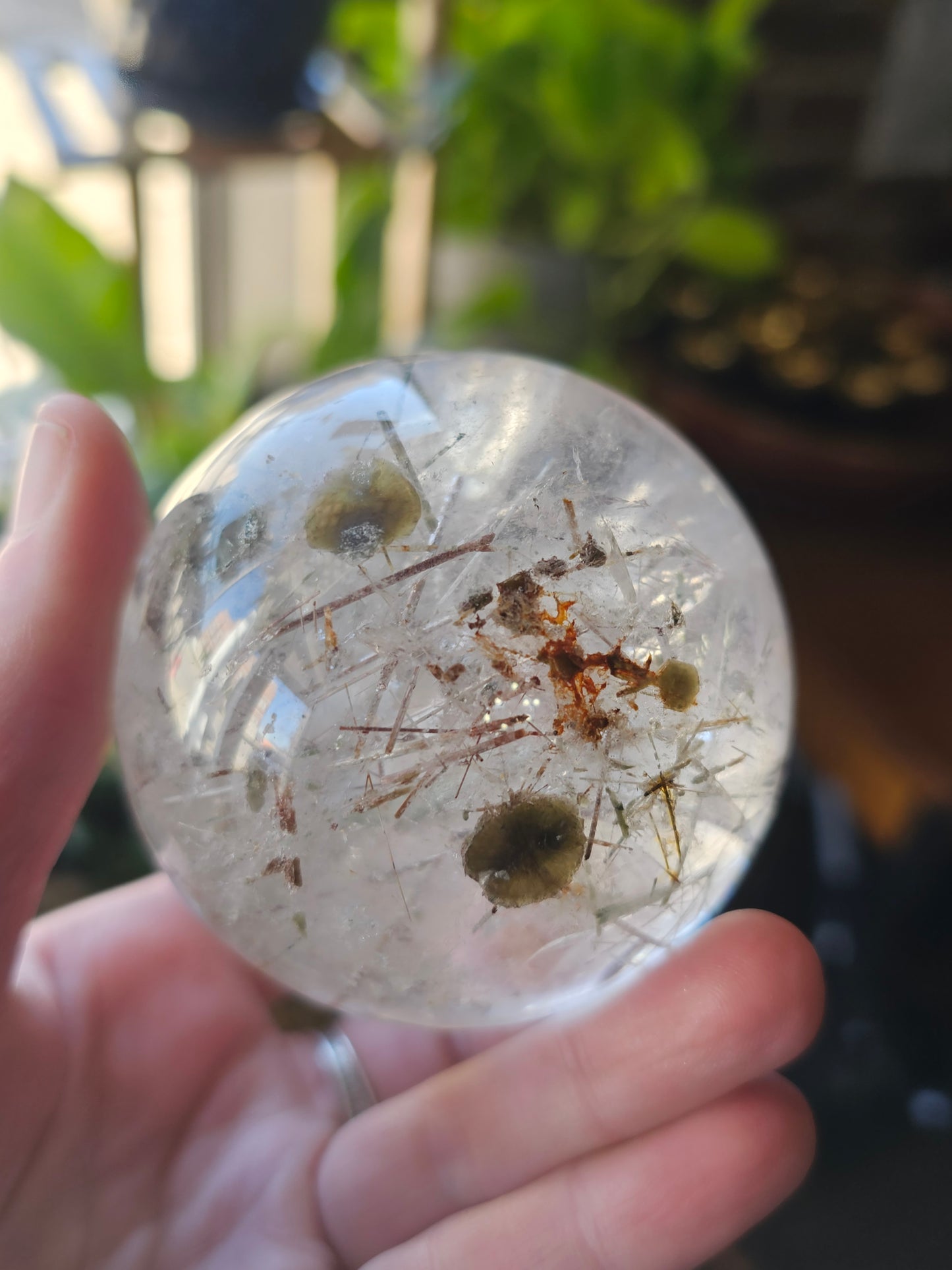 Included Quartz Sphere