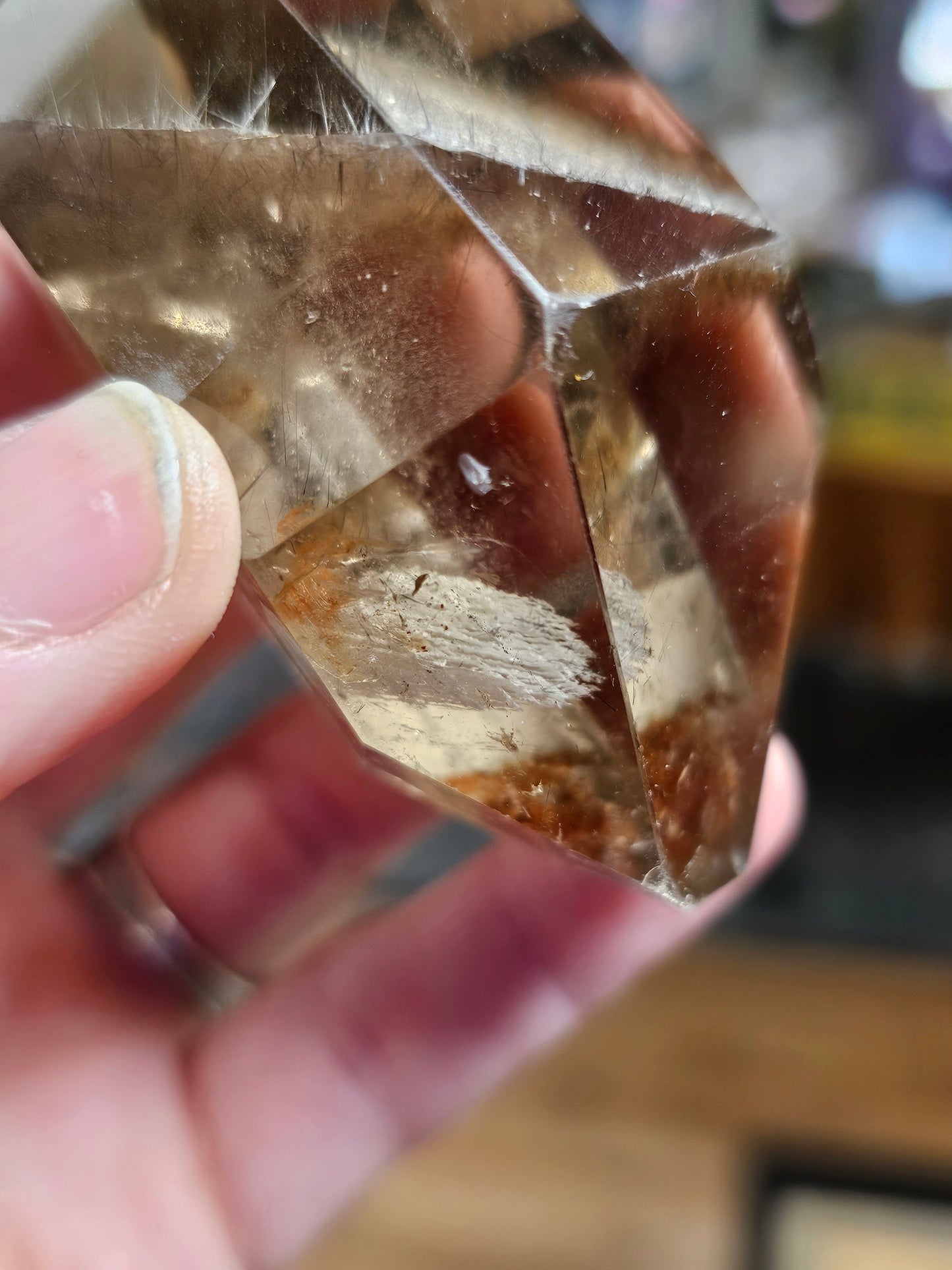 Included Smoky Quartz