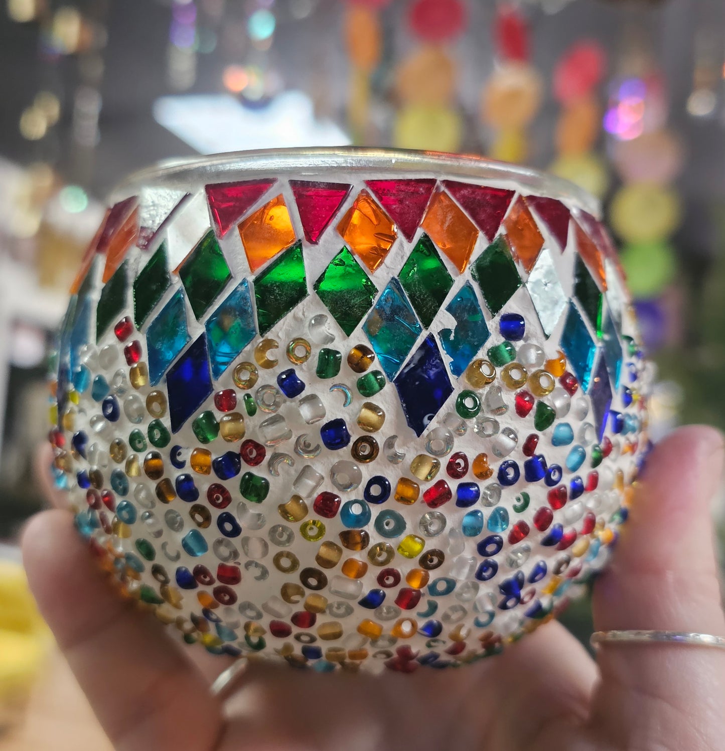 Mosaic Tealight Holder