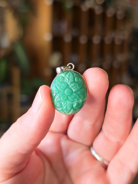 Chrysoprase Pendant