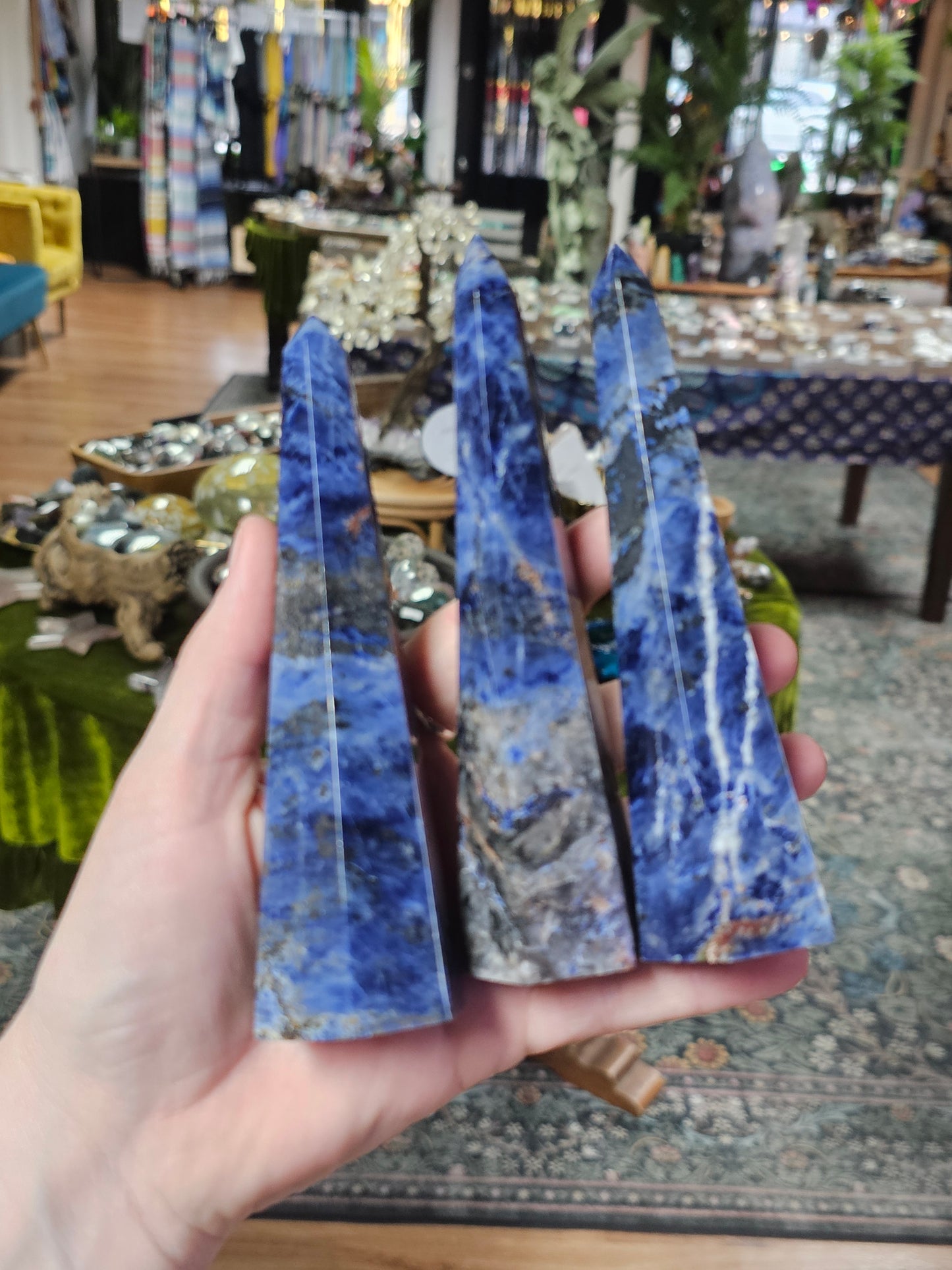 Sodalite Obelisk