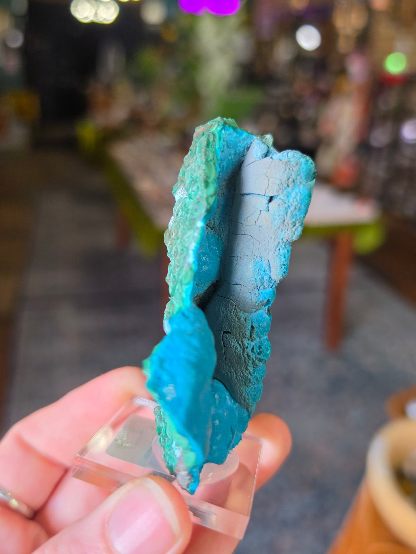 Chrysocolla and Malachite