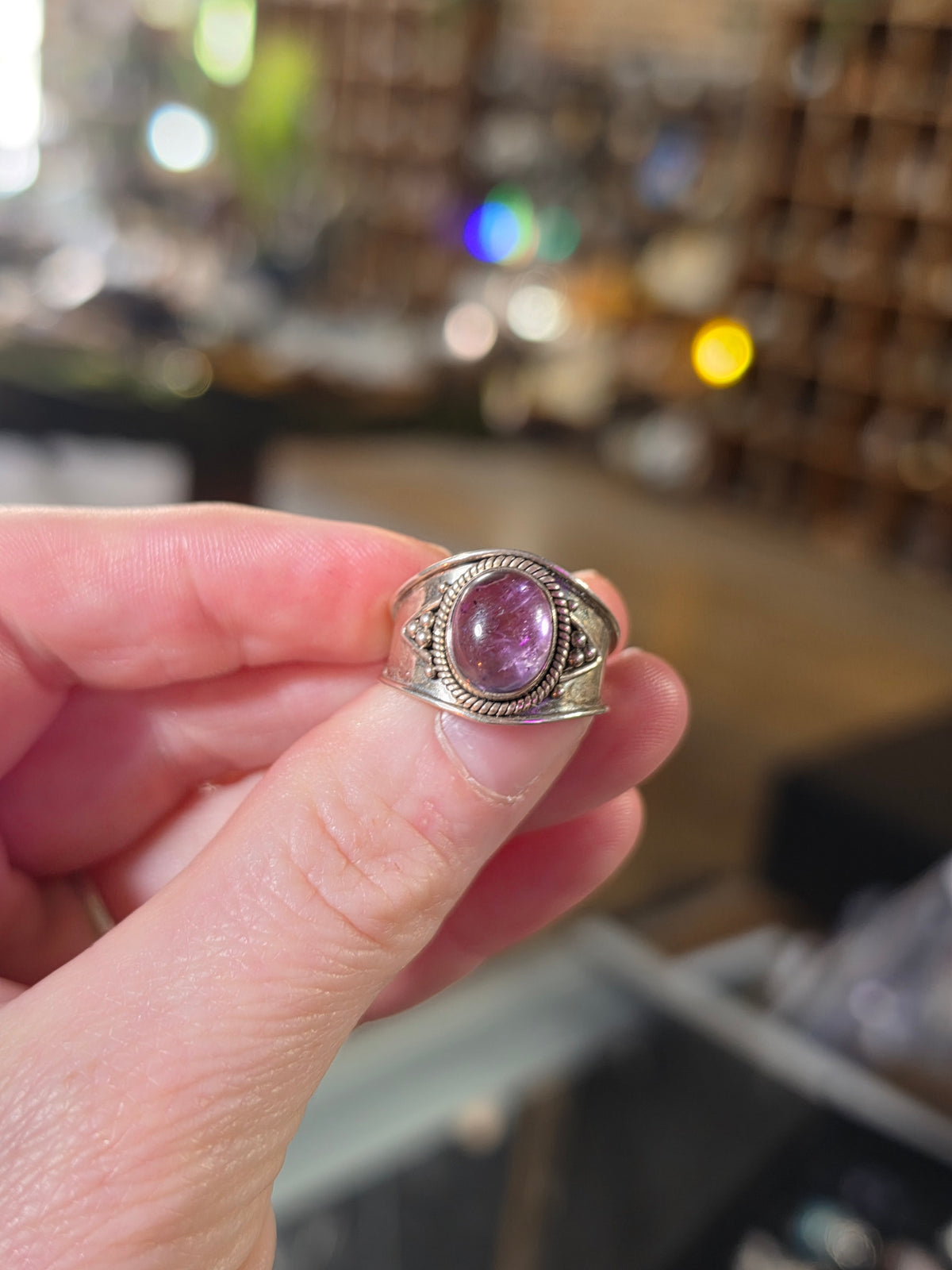 Amethyst Ring Size 8