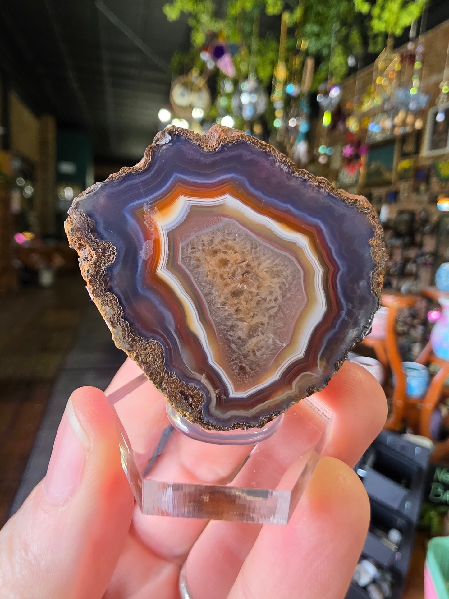 Malawi Agate Halve