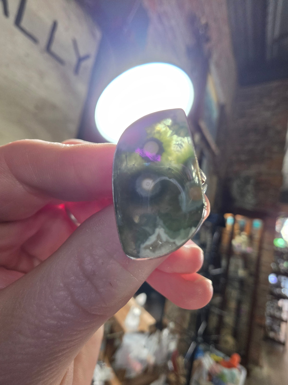 Size 7.5 Ocean Jasper Ring