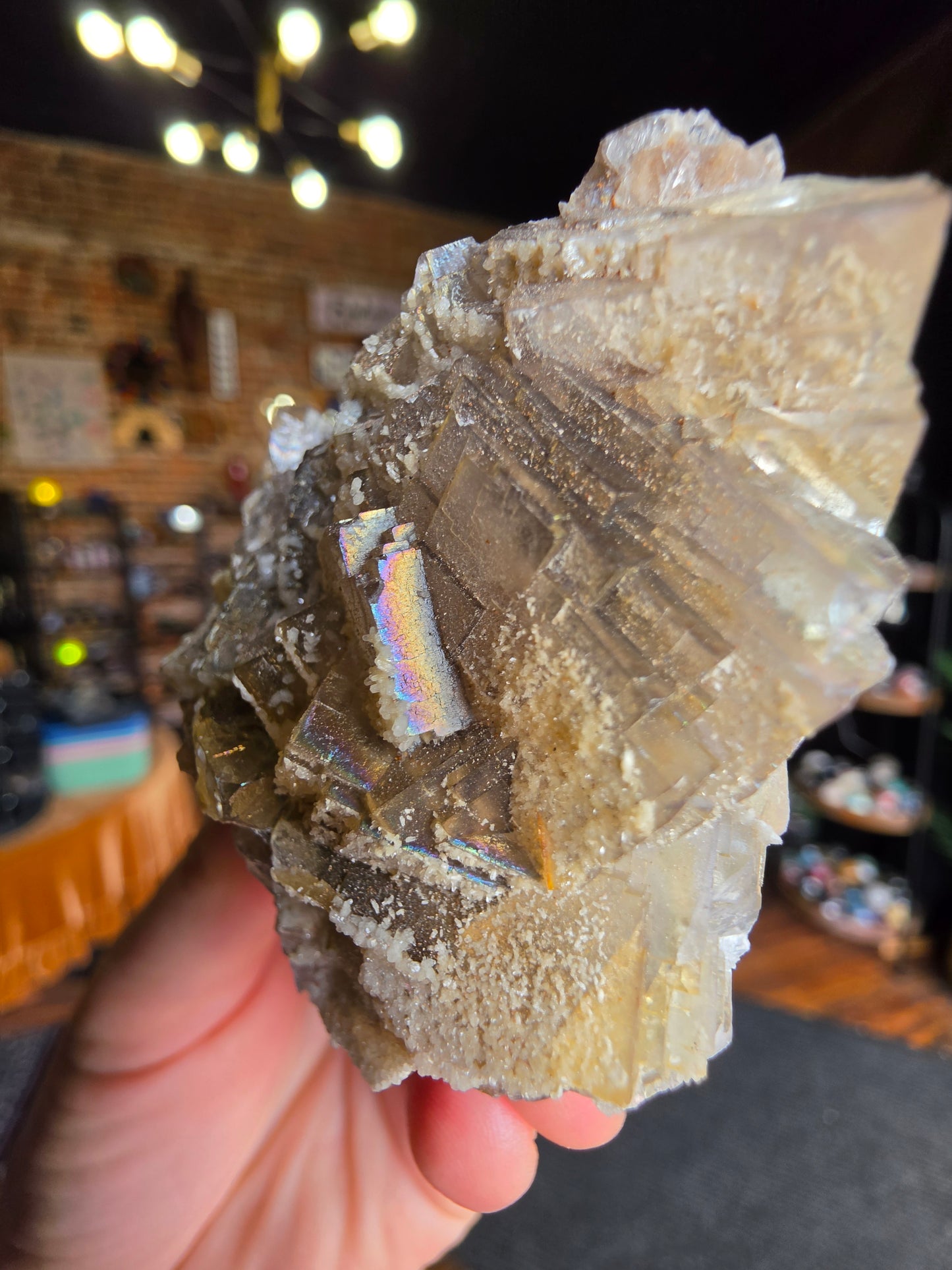 Iridescent Fluorite