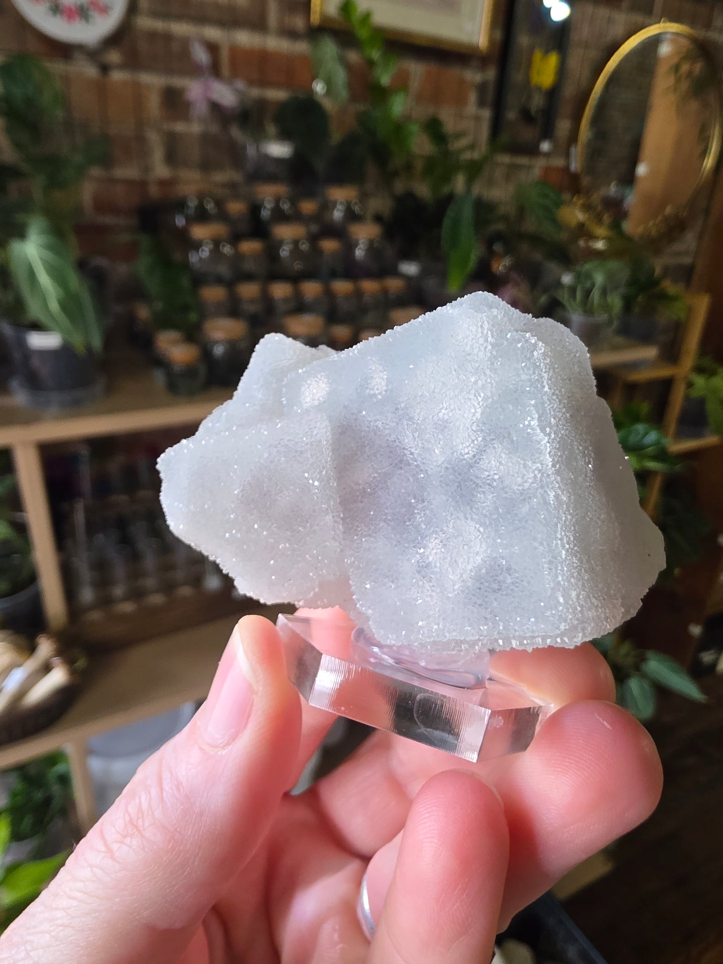 Sugar Fluorite Cube