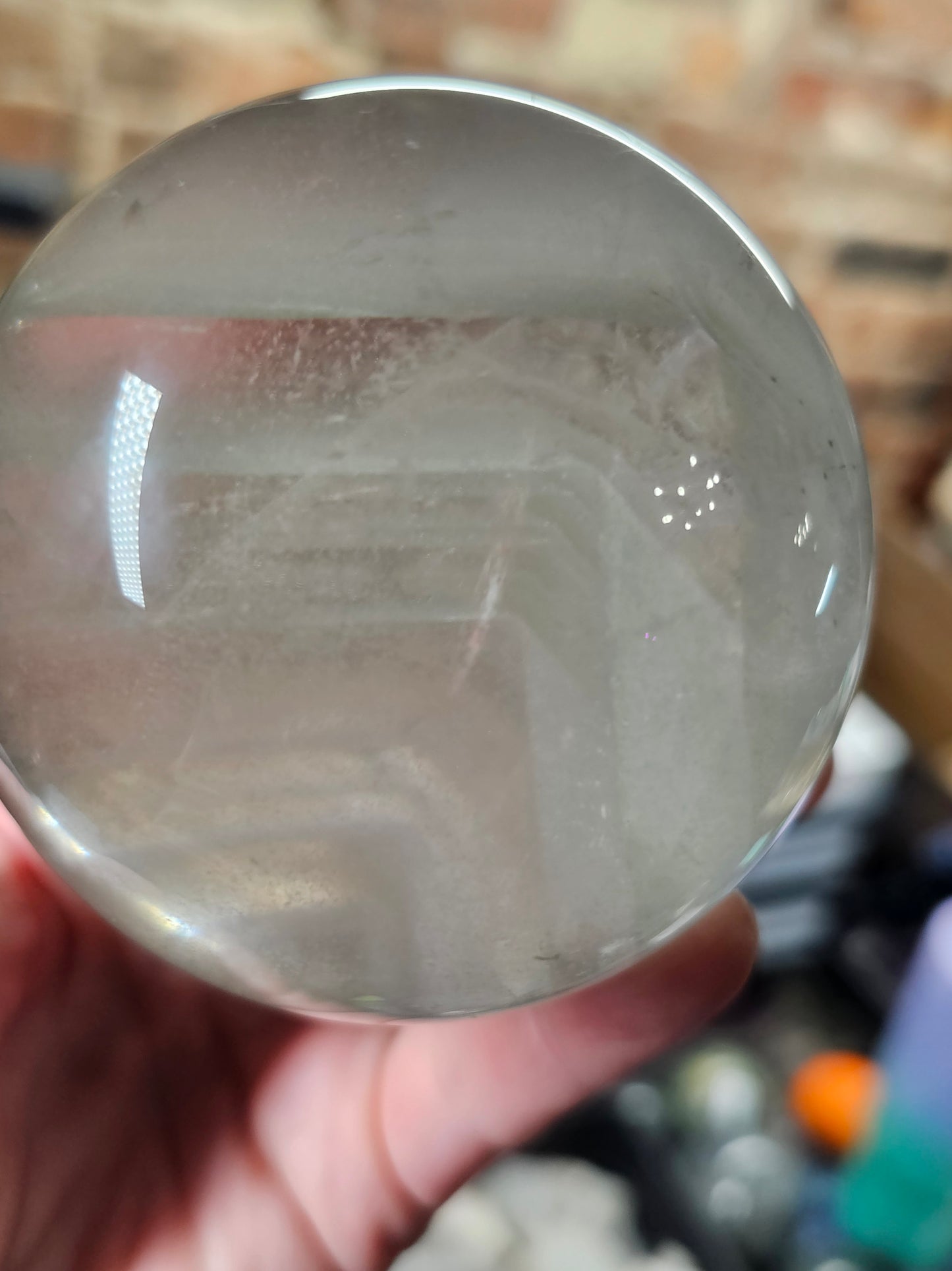 Chlorite Phantom Quartz Sphere