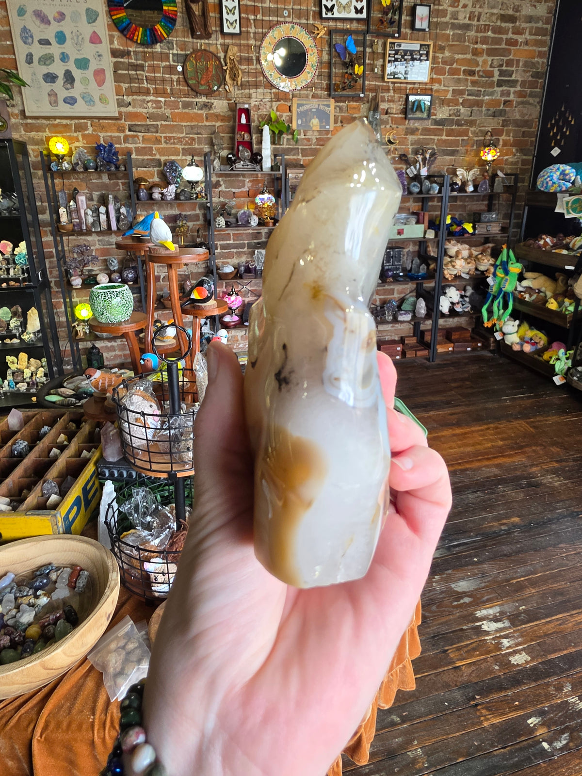 Dendritic Agate Flame