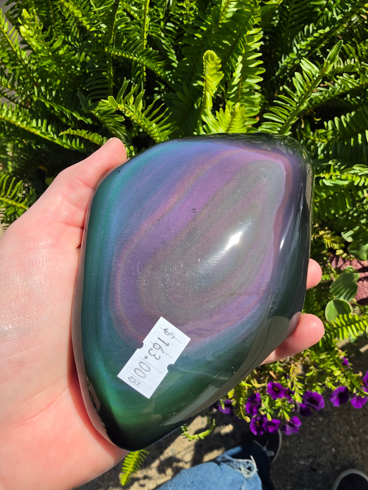 Rainbow Obsidian Freeform