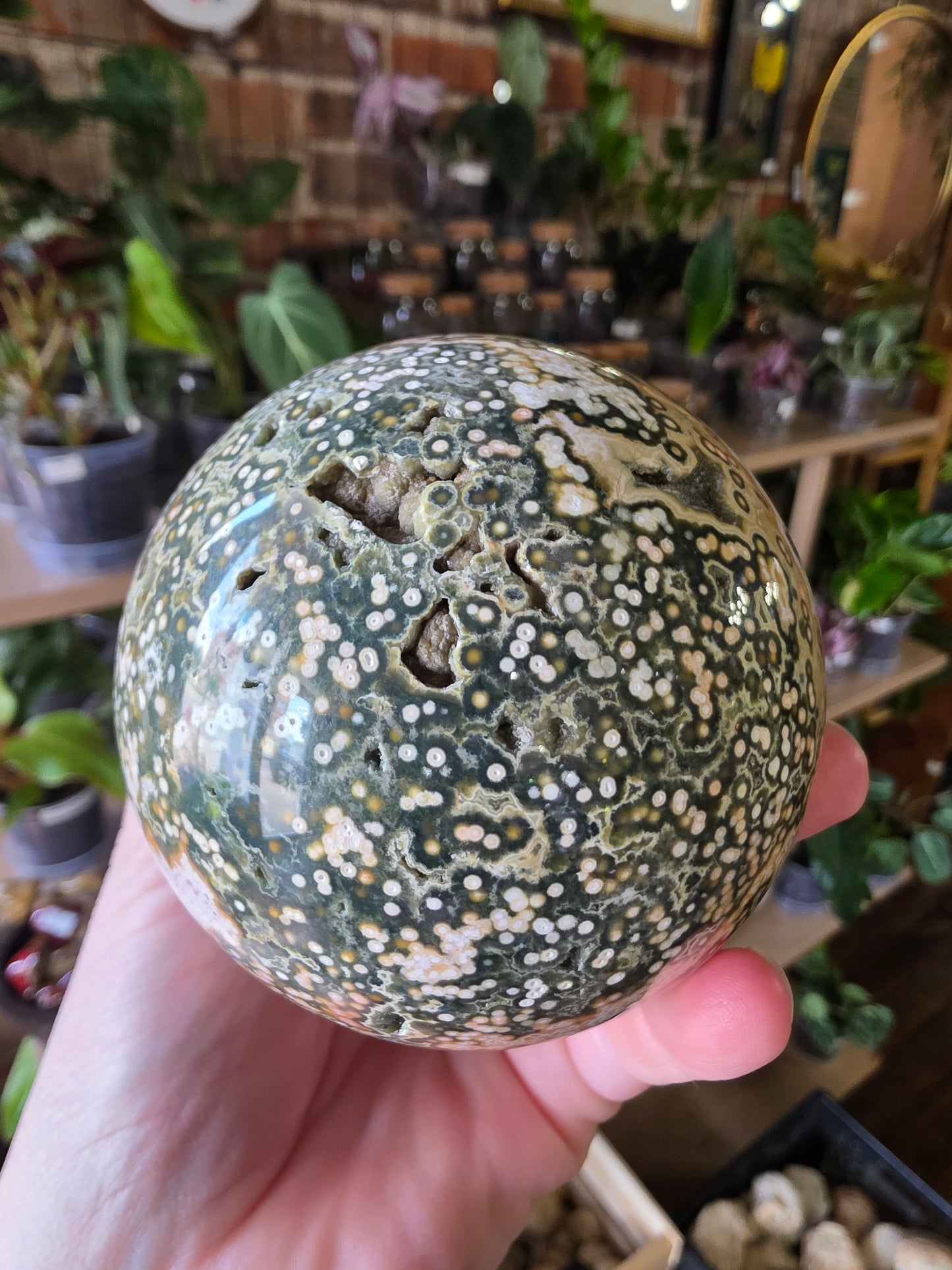 Ocean Jasper Sphere