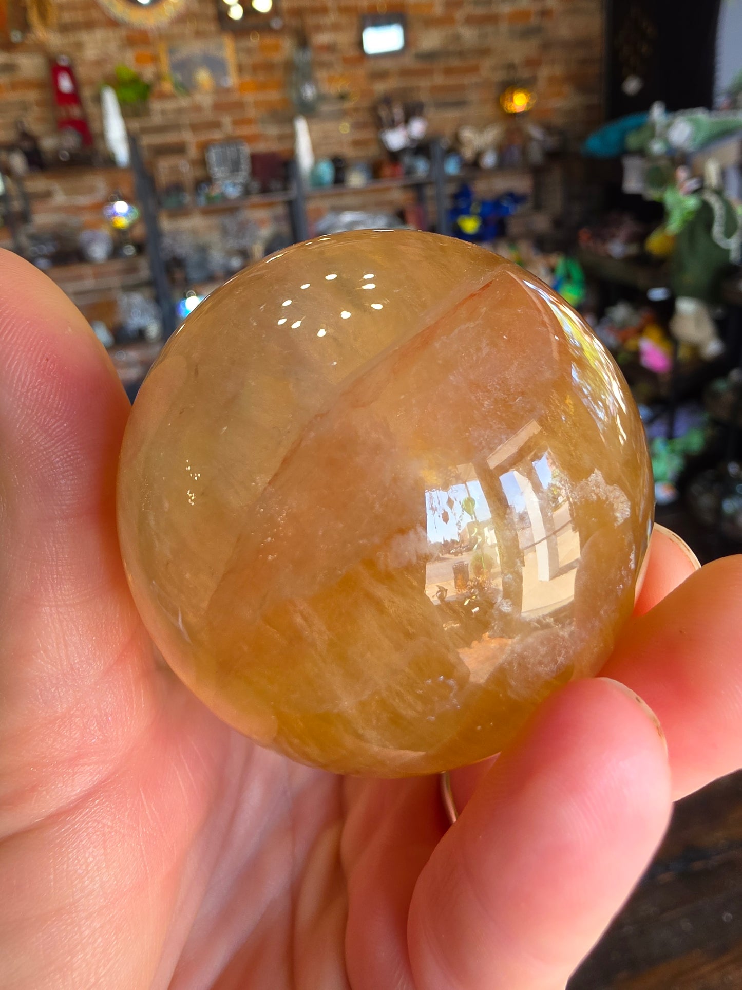 Candy Fluorite Sphere