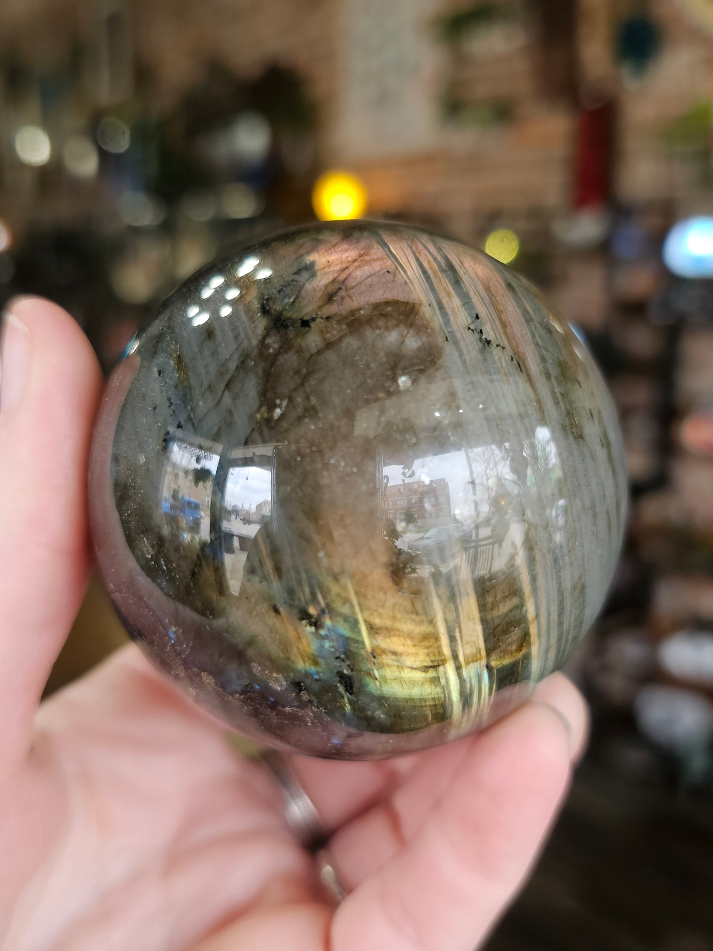 Labradorite Sphere