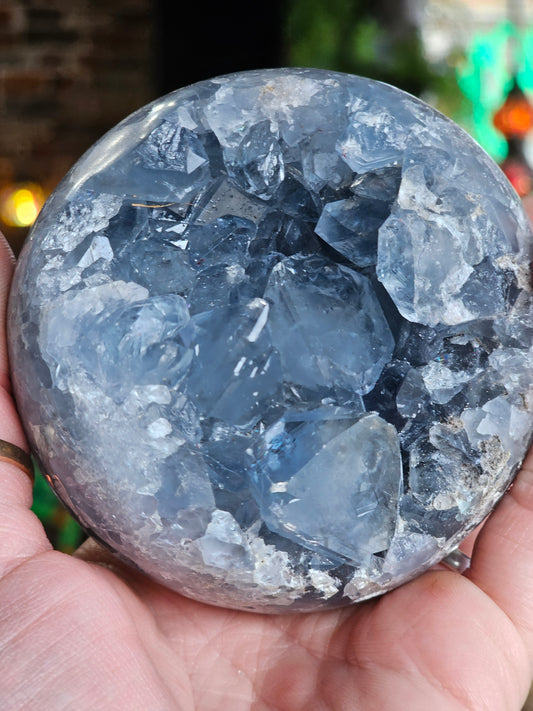Celestite Sphere