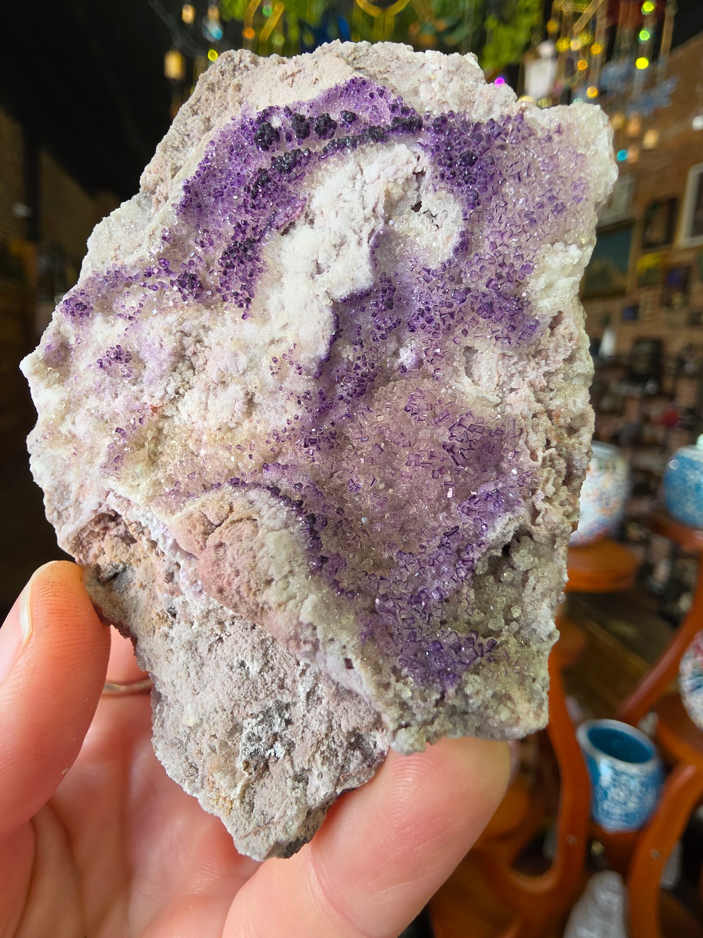 Fluorite and Adamite