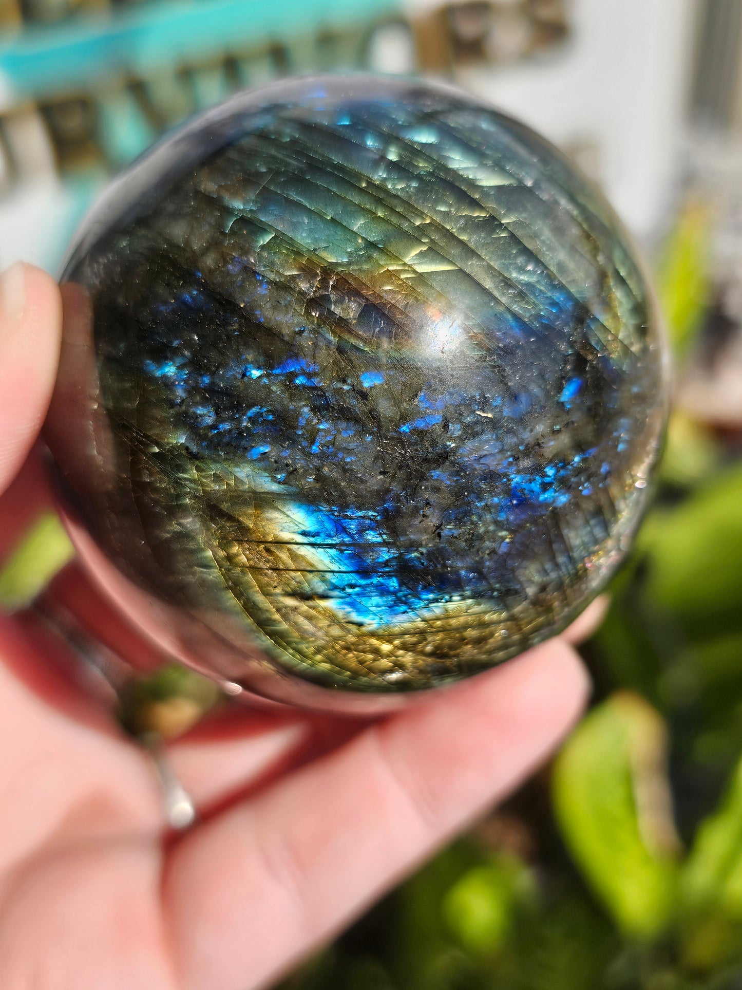 Labradorite Sphere